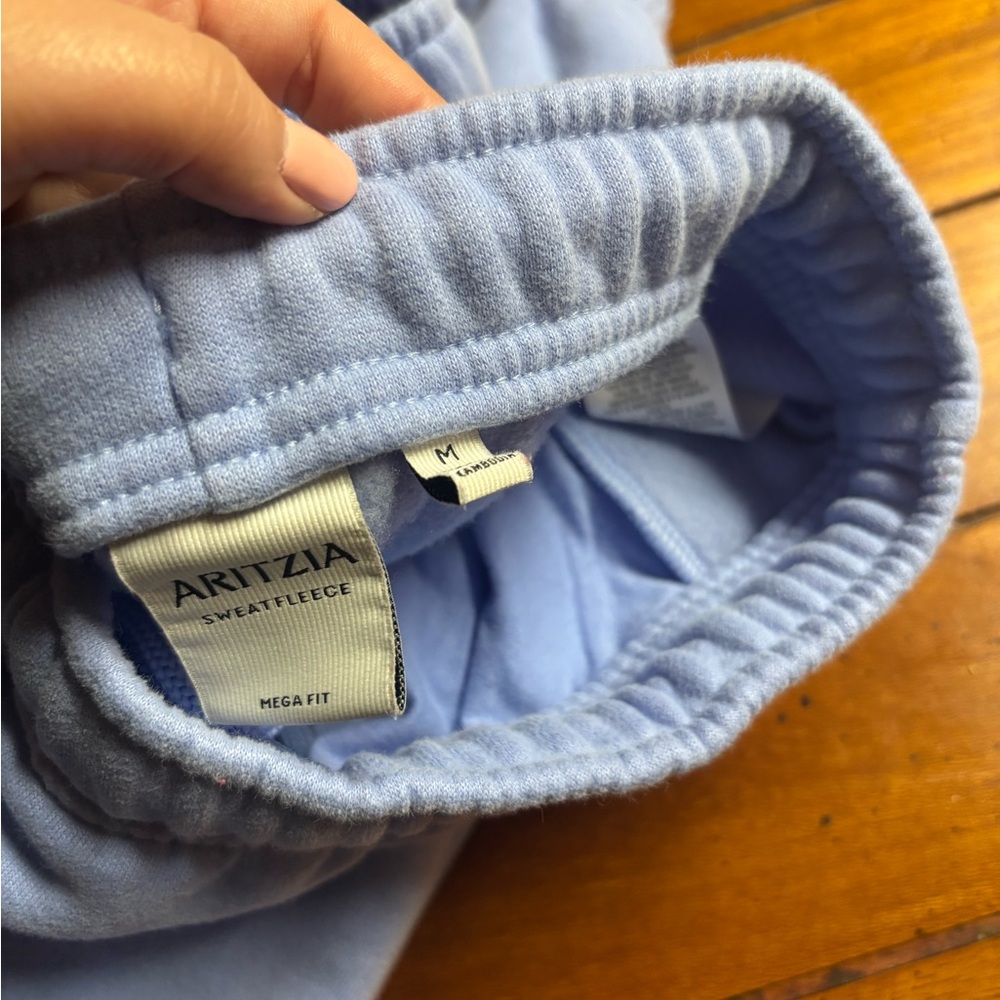 Dayflower blue Aritzia Sweatshirt and Sweatpants Set - Picture 3 of 6
